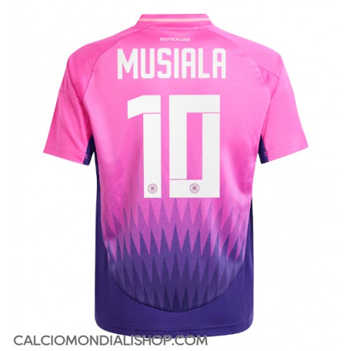 Maglie da calcio Germania Jamal Musiala #10 Seconda Maglia Europei 2024 Manica Corta